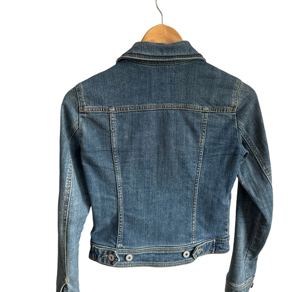 Anthropologie denim jacket XXS Pilcro and The Letterpress excellent condition - Picture 3 of 8
